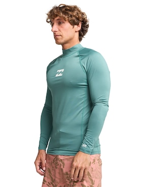 Playera Billabong Waves All Day cuello alto para hombre