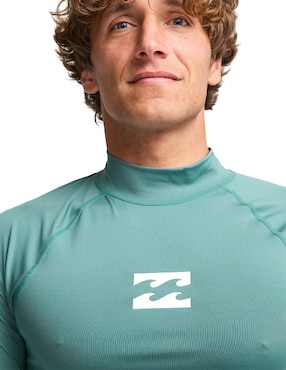 Playera Billabong Waves All Day cuello alto para hombre