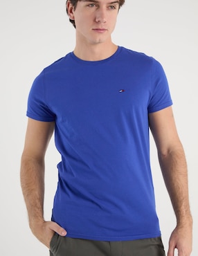 Playera Tommy Jeans cuello redondo para hombre