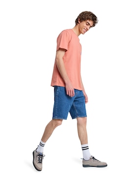 Playera Quiksilver EV Barrel Paradise cuello redondo para hombre