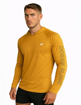 Playera Ocean Slave Sailing Fit protección UV 50+ para hombre