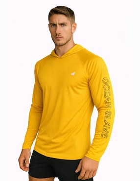 Playera Ocean Slave Sailing Fit hombre protección UV 50+ para hombre