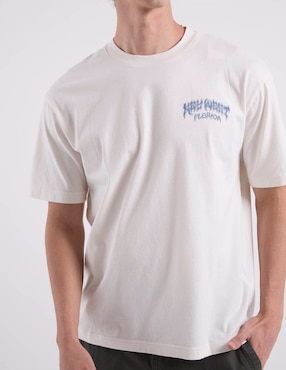 Playera Hollister cuello redondo para hombre