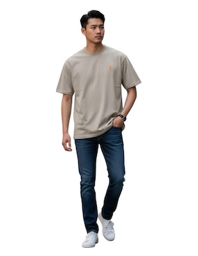 Playera Balr The Wall Box cuello redondo para hombre