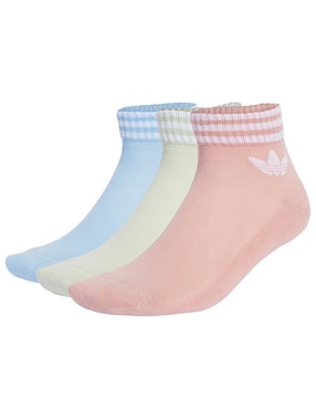 Set de calceta Adidas Originals para hombre 3 pares