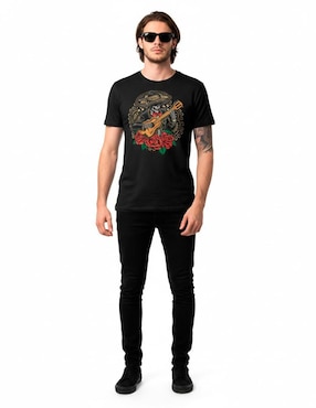 Playera Karani-Art cuello redondo para hombre
