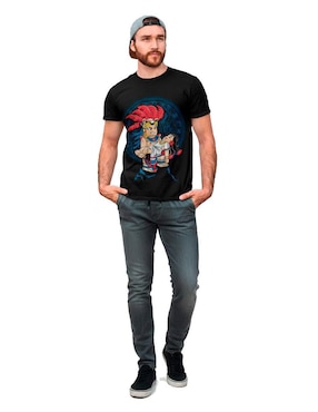 Playera Karani-Art Iztla Lego cuello redondo para hombre