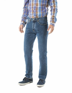 Jeans straight Levi's 501 lavado claro para hombre