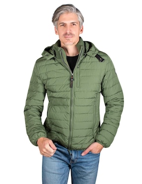 Chamarra Greenlander Con Bolsillos Para Hombre