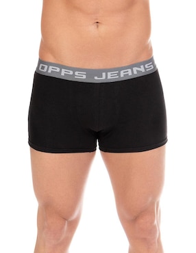 Set Bóxer Brief Opp´S Jeans De Algodón Para Hombre 3 Piezas