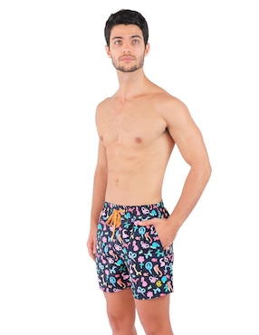 Traje De Baño Ocean Slave Con Bolsillos Para Hombre