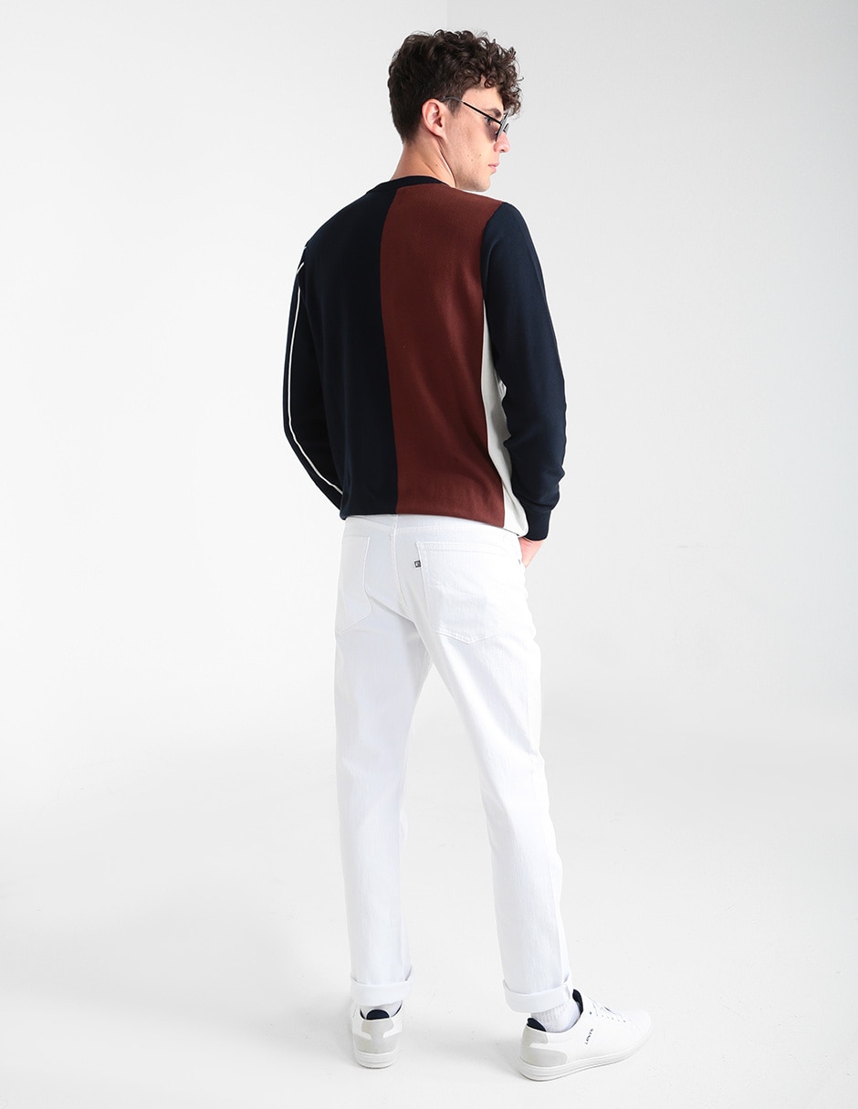 Jeans slim lavado claro para hombre 2