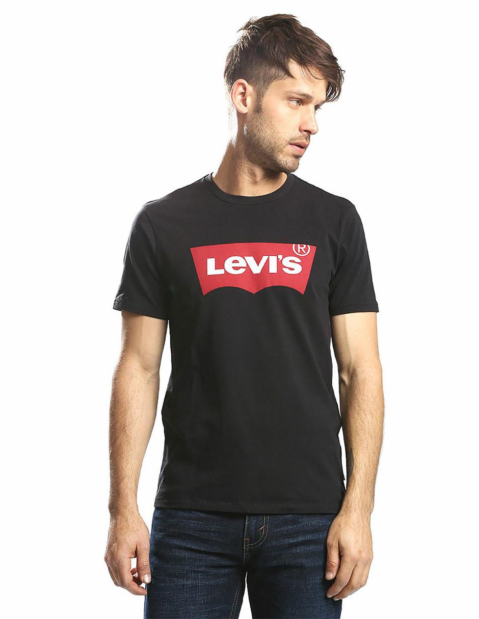 abajo texto Digital Playera Levi's cuello redondo para hombre | Liverpool.com.mx