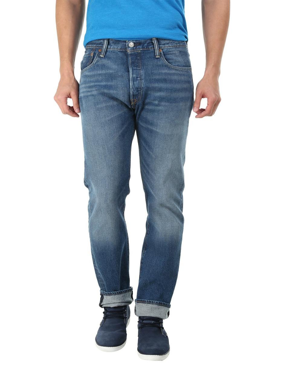 Jeans Levi S 501 Corte Straight Azul En Liverpool