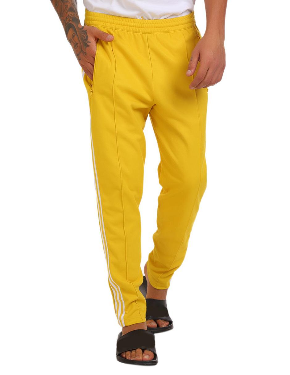 pantalon adidas amarillo hombre