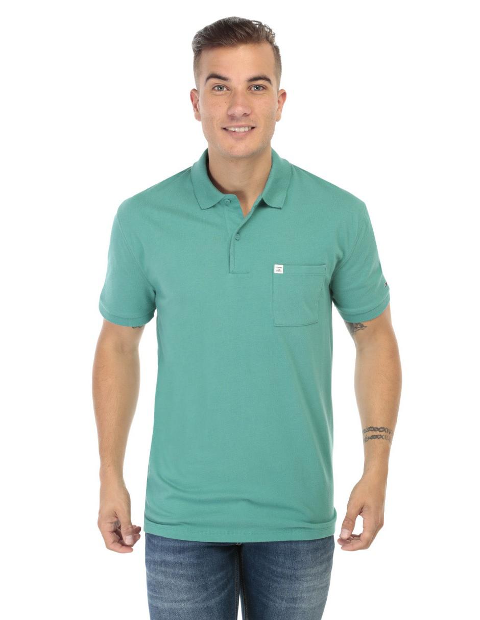 polo tommy hilfiger verde