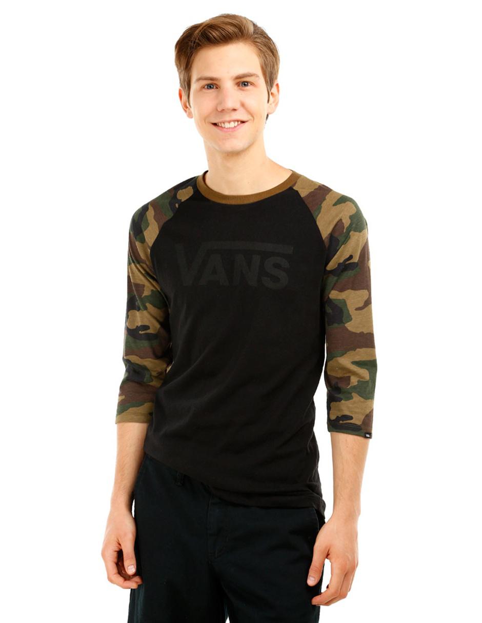 playeras 3/4 vans