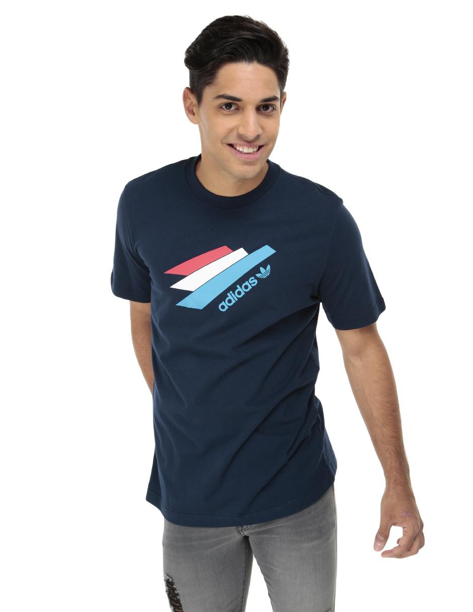 playera adidas azul