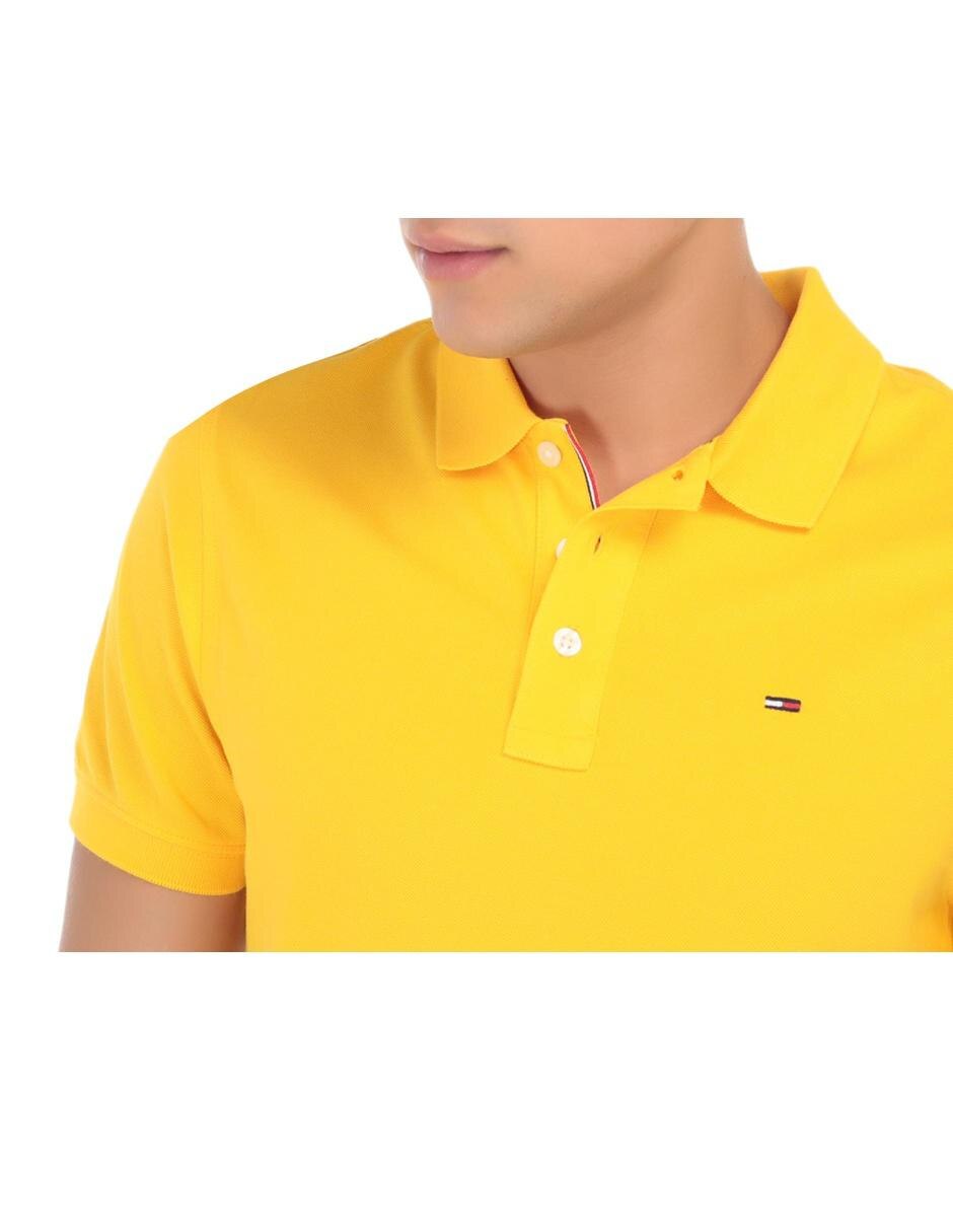 polo tommy hilfiger amarillo