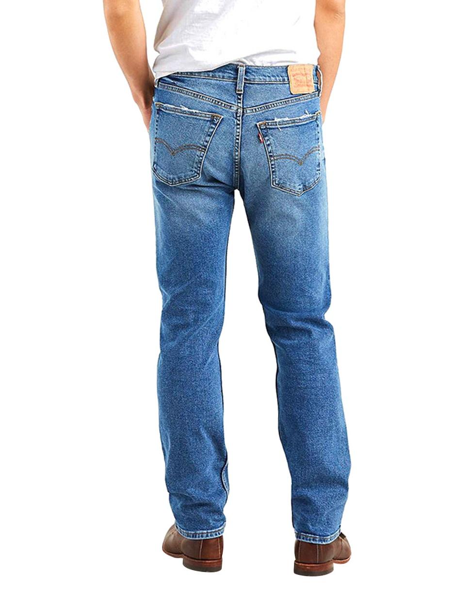 Jeans straight Levi's 505 obscuro para hombre en Liverpool