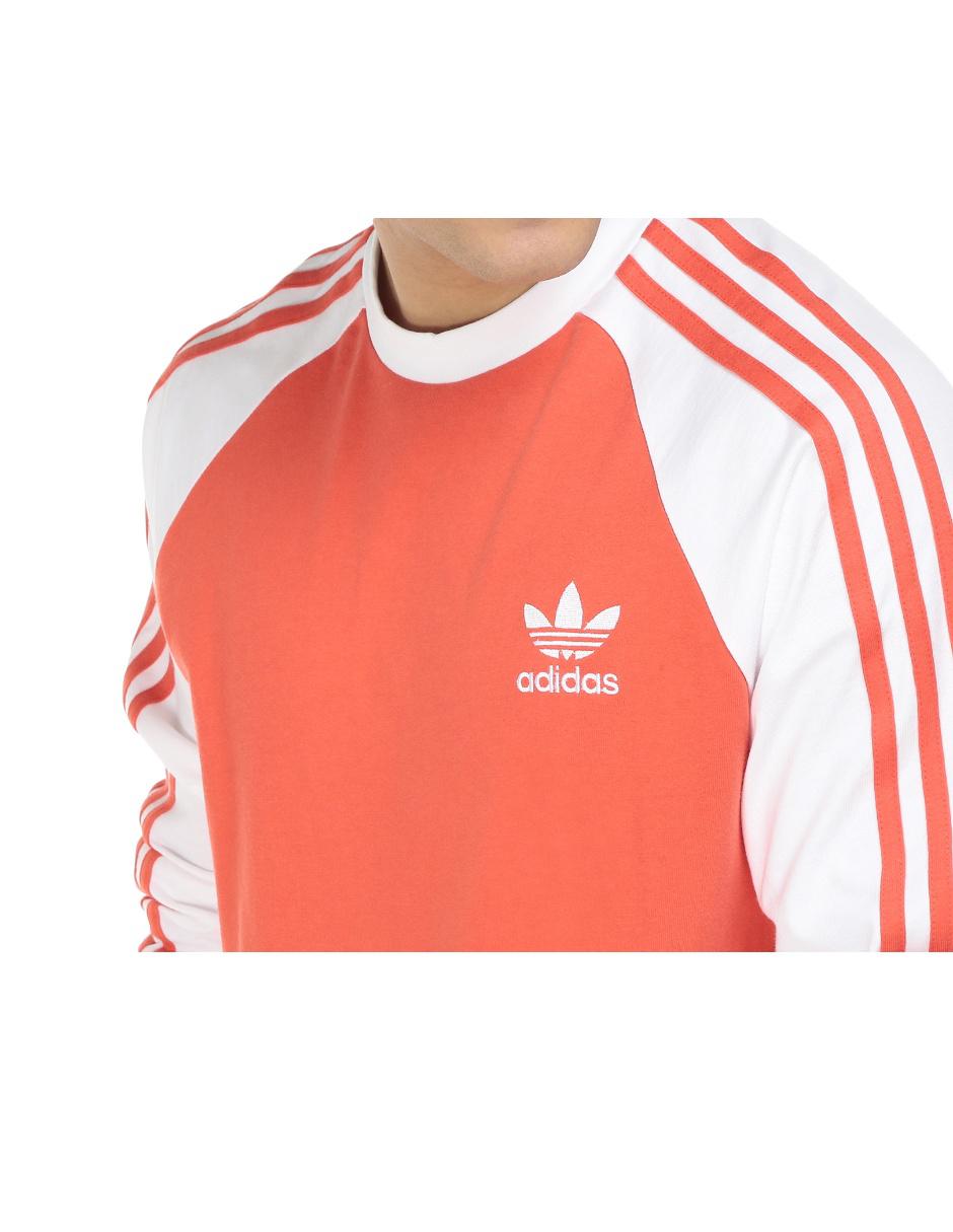 playera adidas naranja