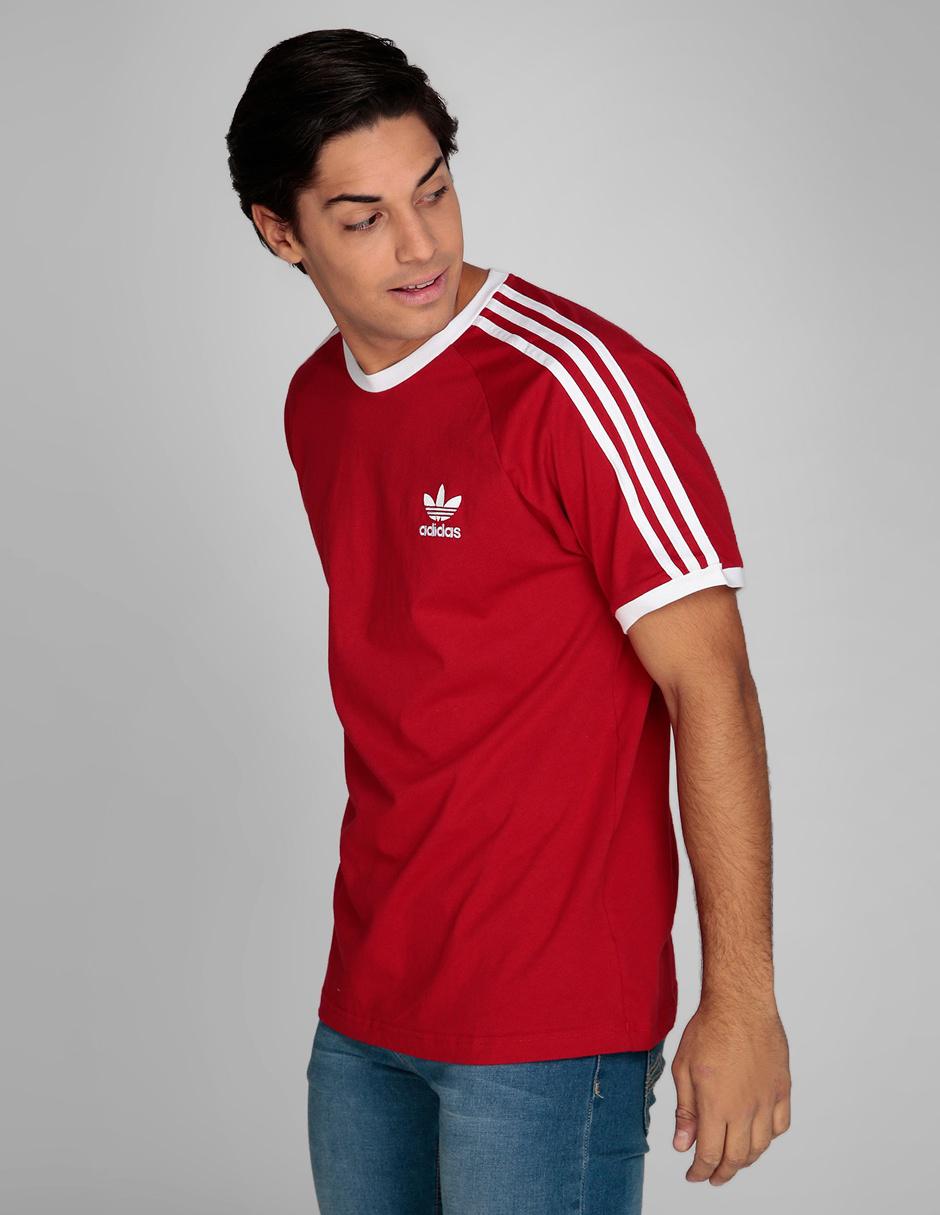 nombre Tumor maligno chasquido Playera Adidas Originals corte regular fit cuello redondo roja |  Liverpool.com.mx