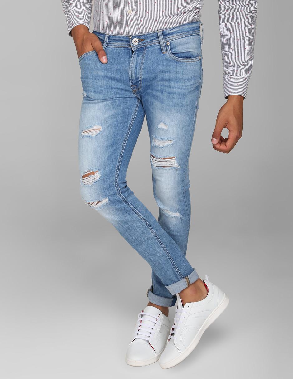 Jeans Jack \u0026 Jones corte skinny fit azul en Liverpool
