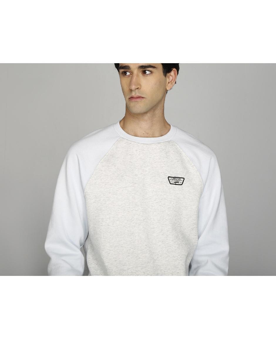 sueter vans hombre blanco