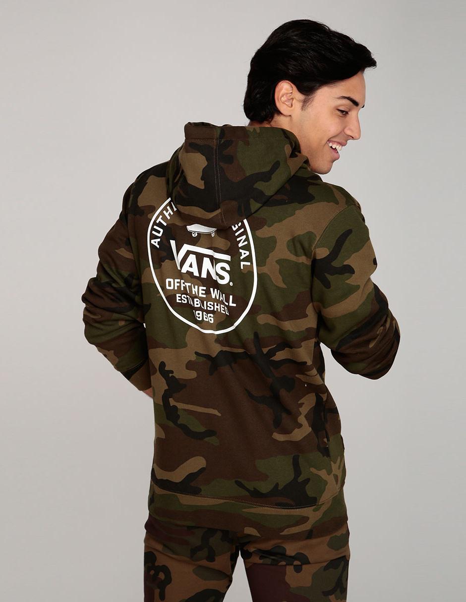 sudadera vans camuflaje