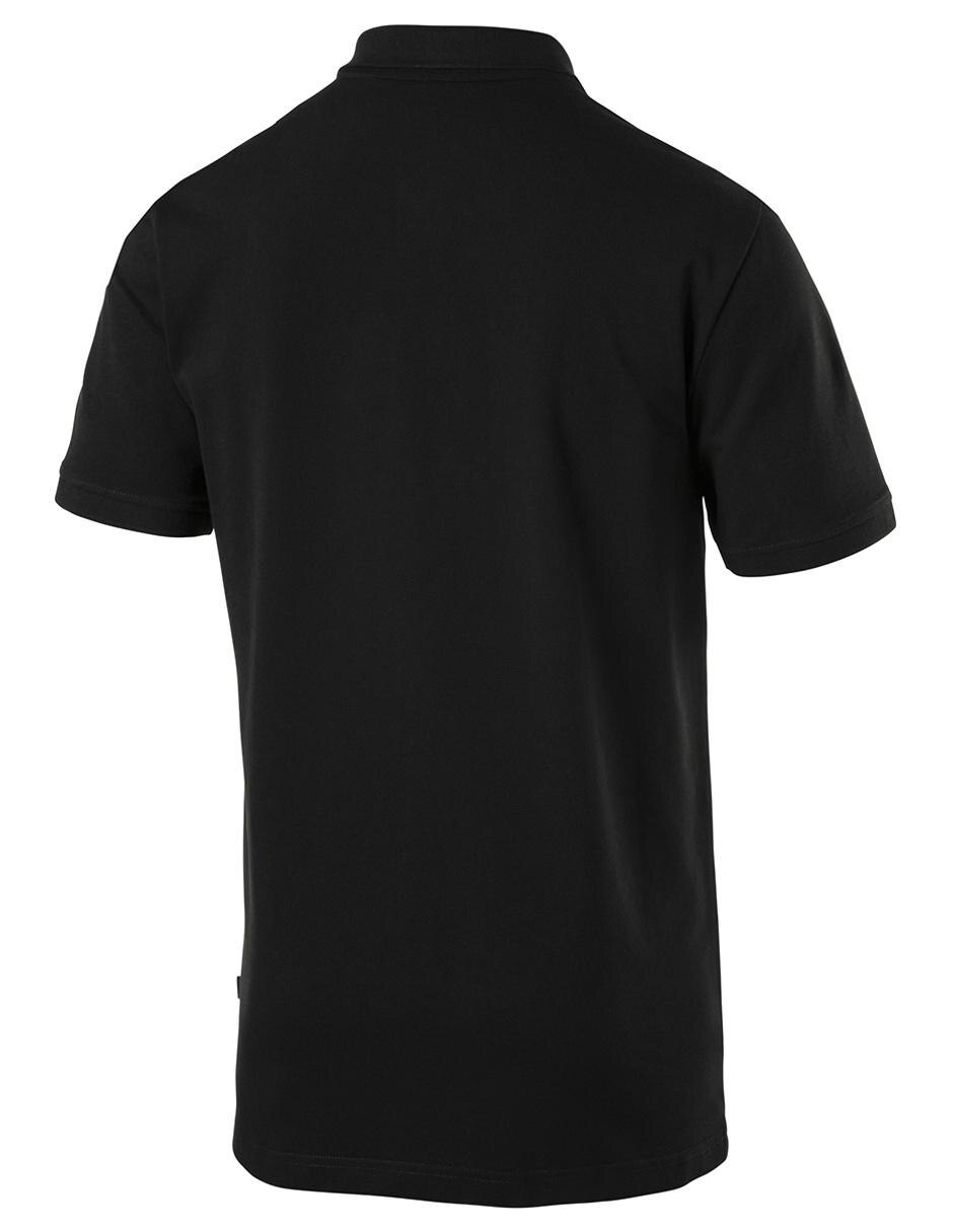 Playera tipo polo negra hombre Clearance
