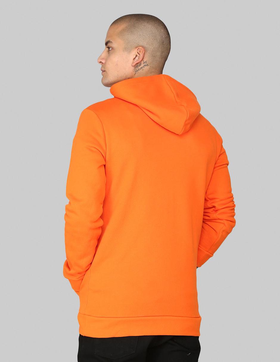 sudadera adidas azul y naranja
