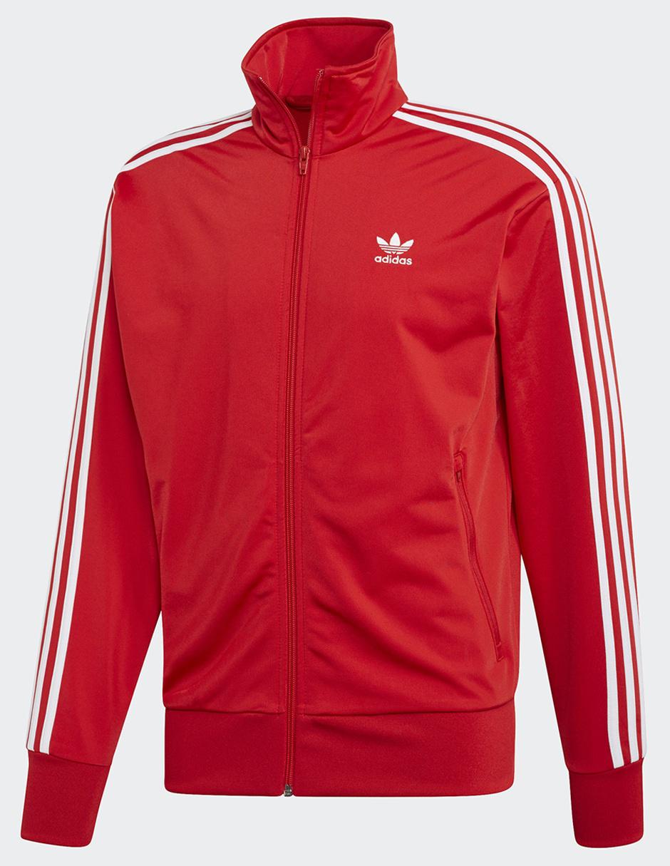 Chamarra Adidas Originals roja en Liverpool