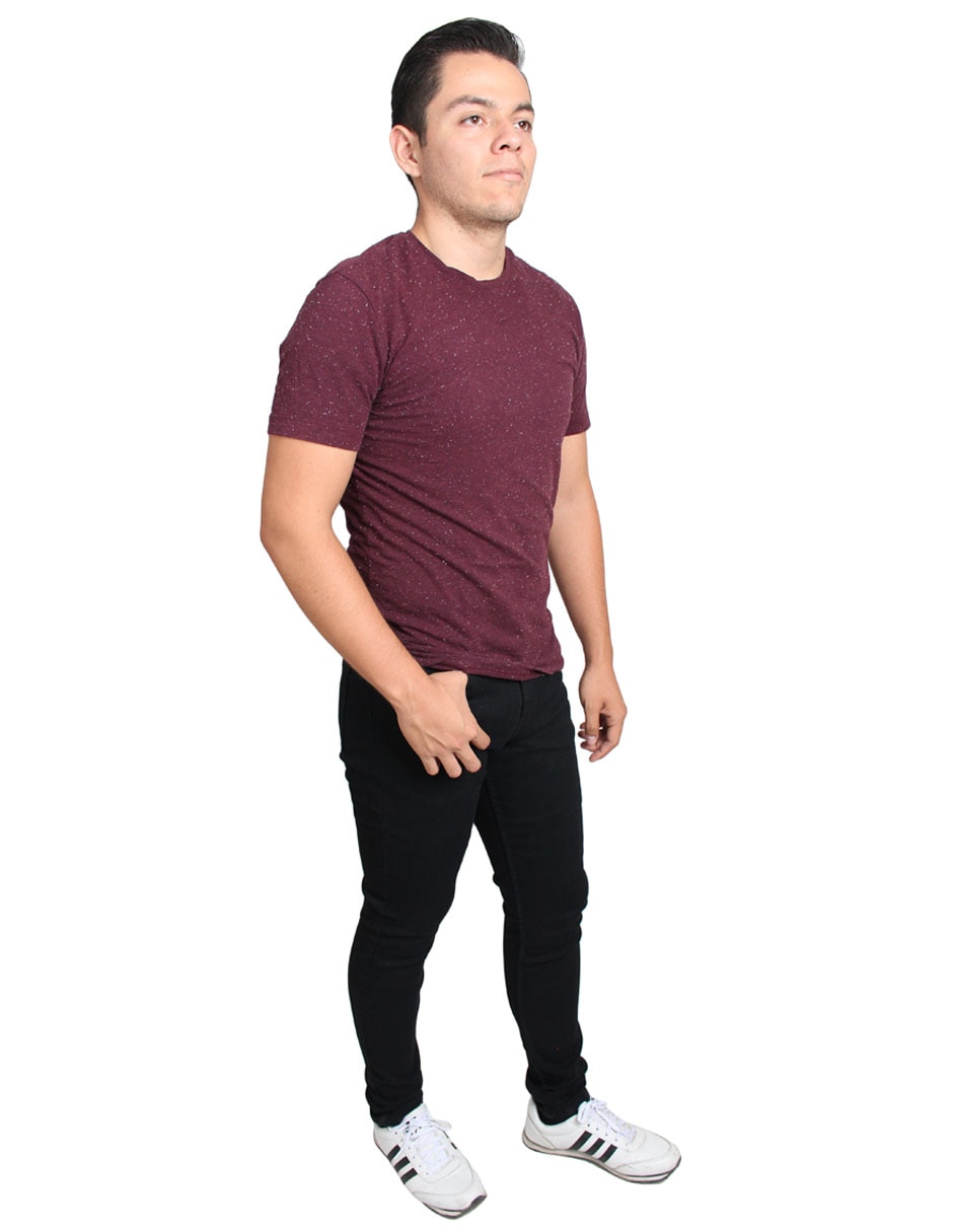 Jeans skinny lavado obscuro para hombre 2