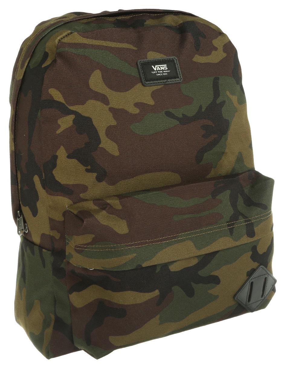 mochila camuflaje vans
