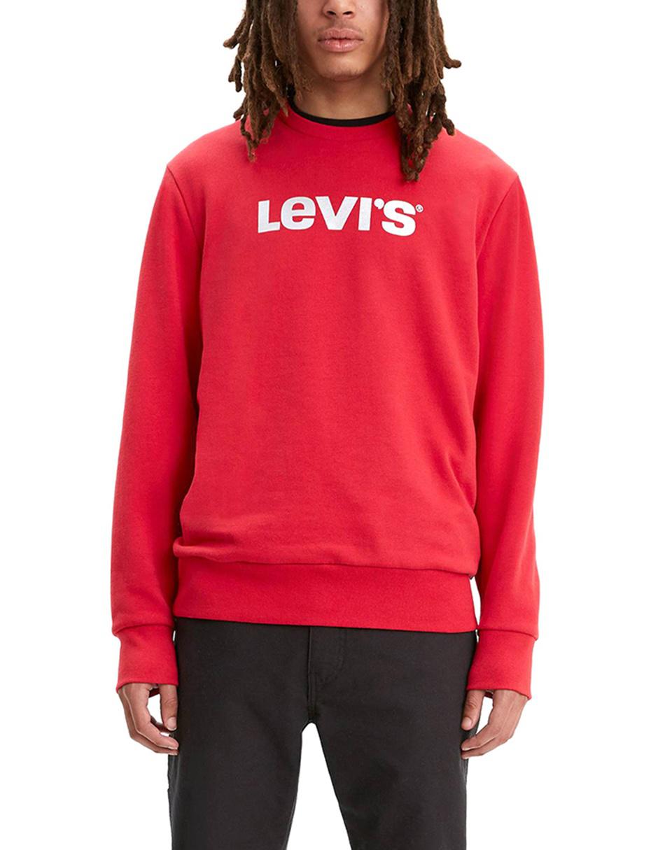 sudadera levis roja