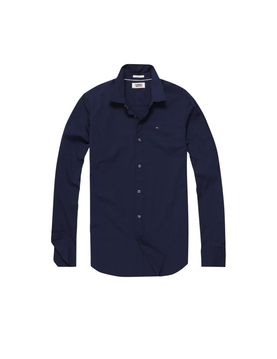Camisa casual de algodón manga larga para hombre 4