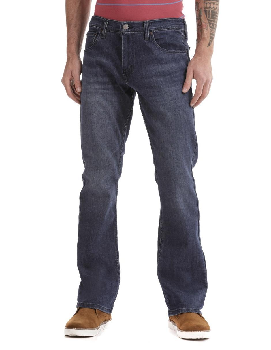 Jeans regular lavado obscuro para hombre Liverpool.com.mx