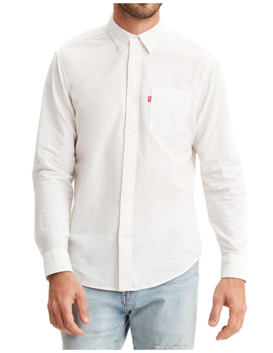 Camisa casual de algodón manga larga para hombre 2