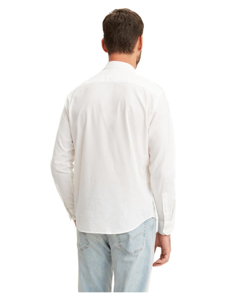 Camisa casual de algodón manga larga para hombre 3