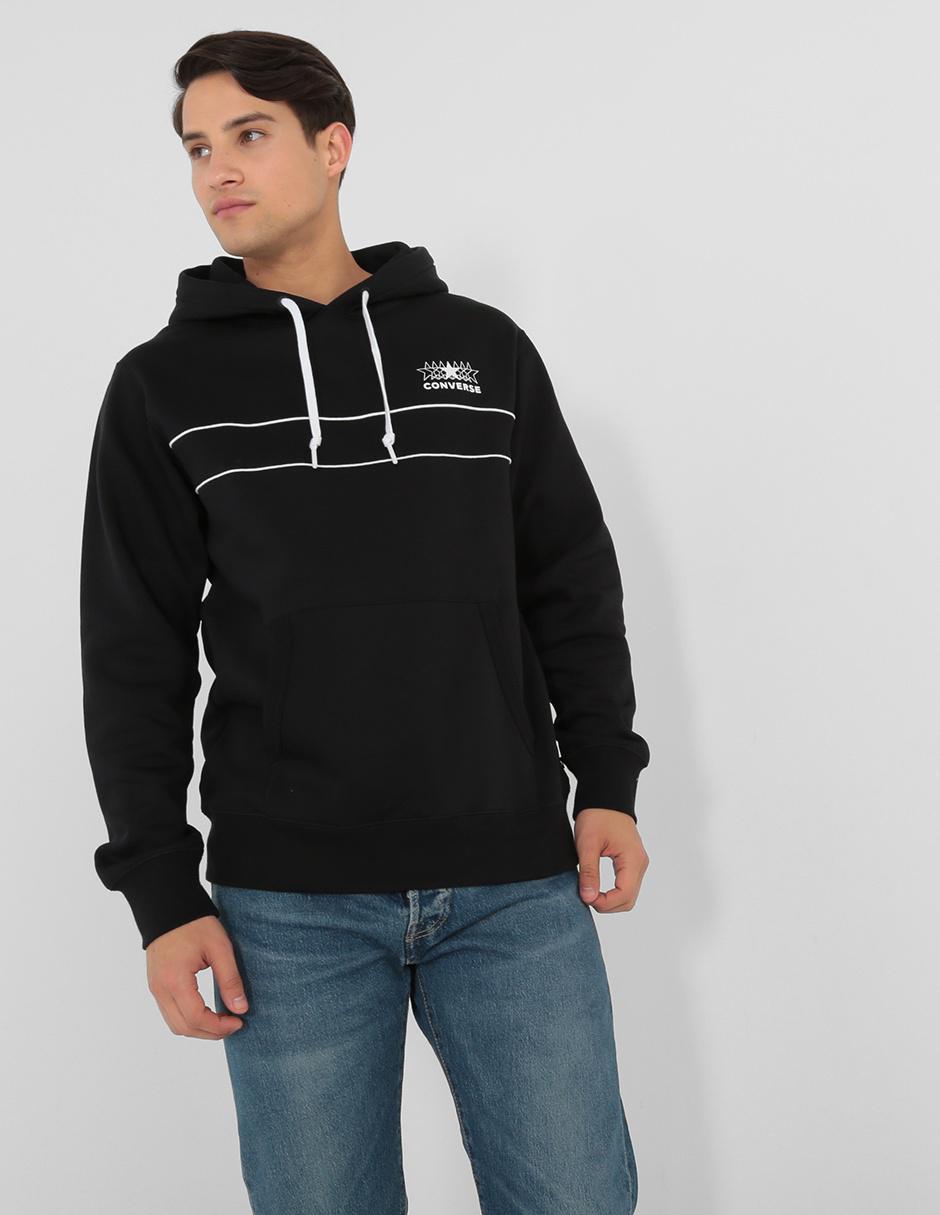 sudadera converse negra