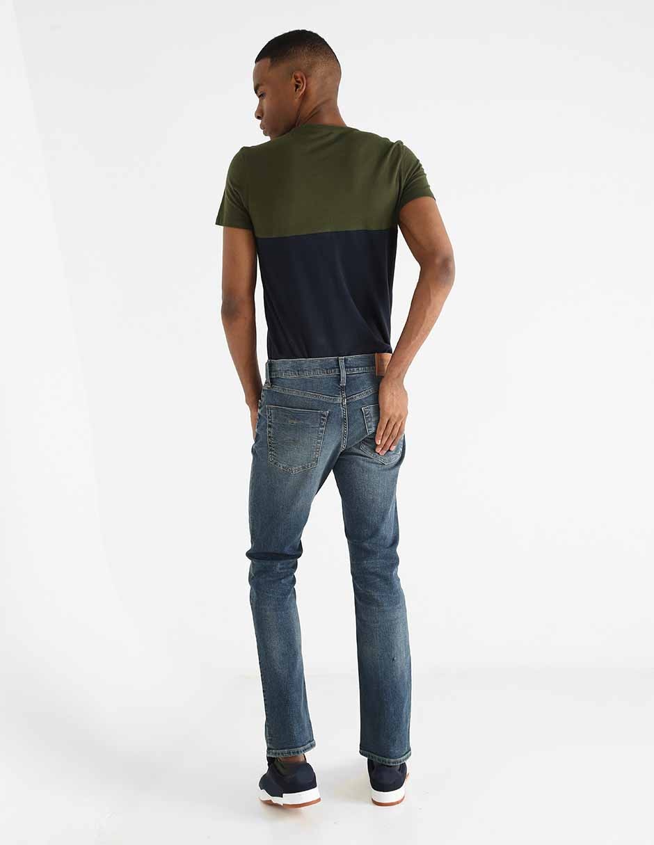 slim lavado stone wash para hombre 2