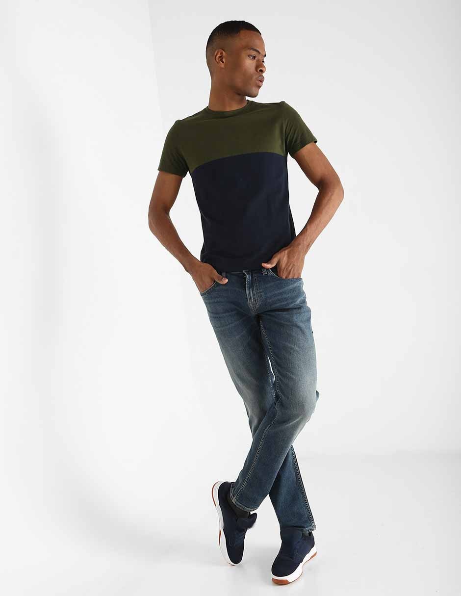 slim lavado stone wash para hombre 3