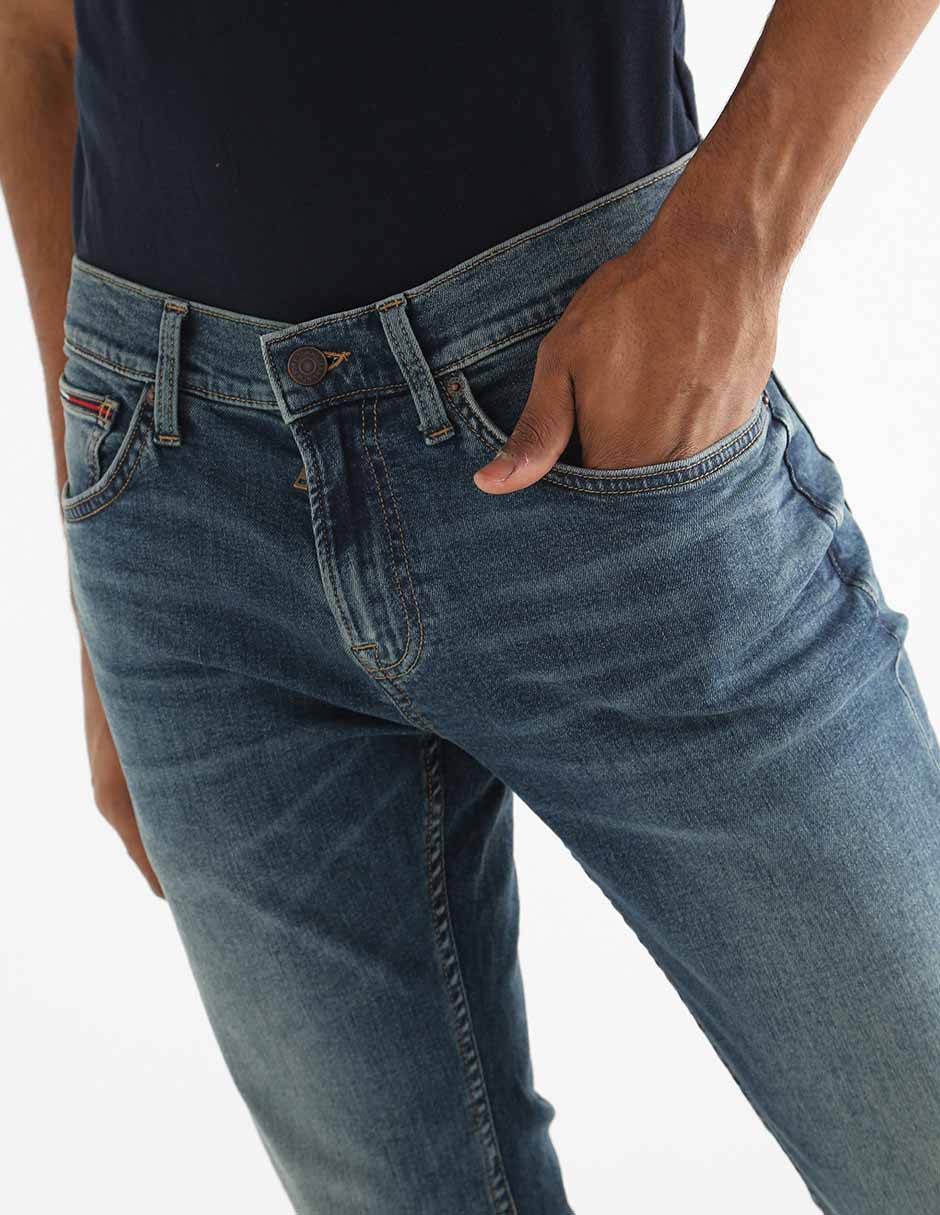 slim lavado stone wash para hombre 4