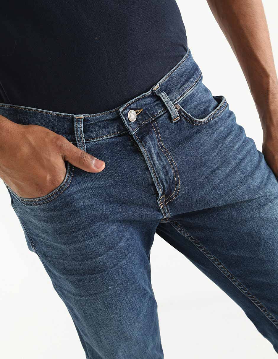 slim lavado stone wash para hombre 3