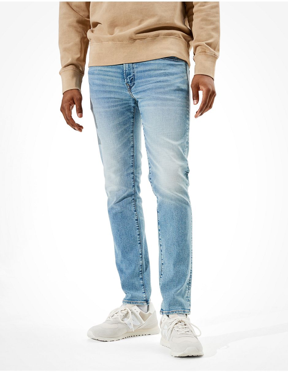 Araña de tela en embudo Levántate ligado Jeans slim American Eagle Airflex para hombre | Liverpool.com.mx