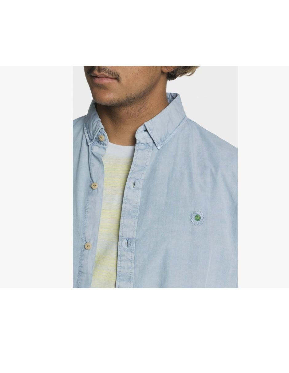 Camisa casual de algodón manga larga para hombre 4