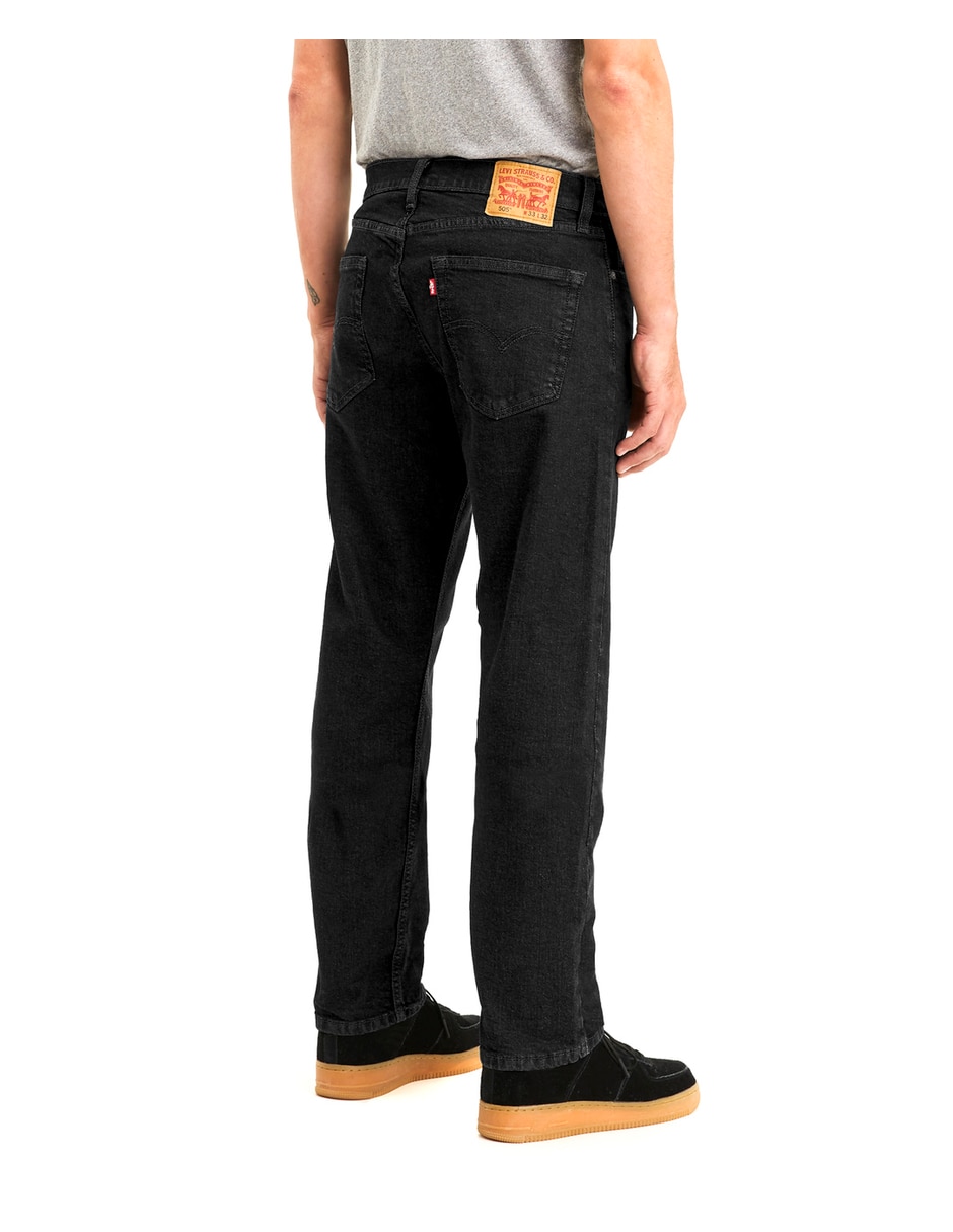 Jeans straight 505 lavado obscuro para hombre 3