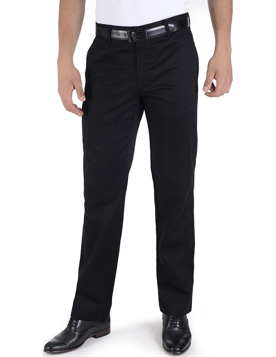 Pantalón recto de algodón para hombre