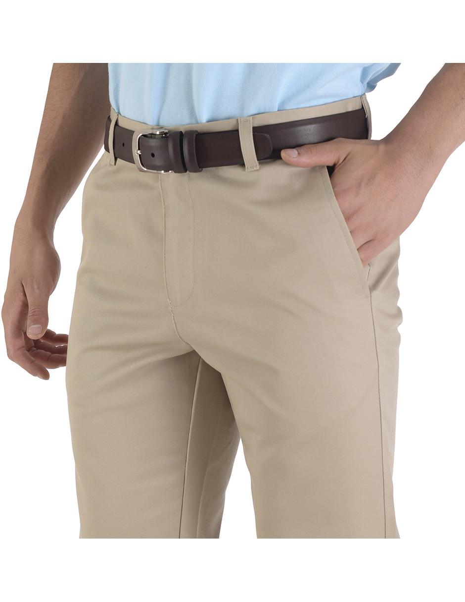 Pantalón recto de algodón para hombre 2