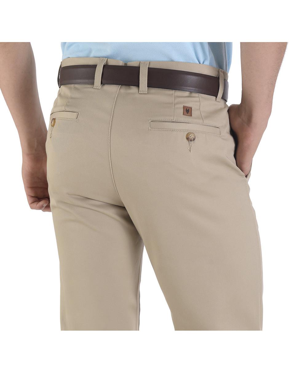 Pantalón recto de algodón para hombre 4